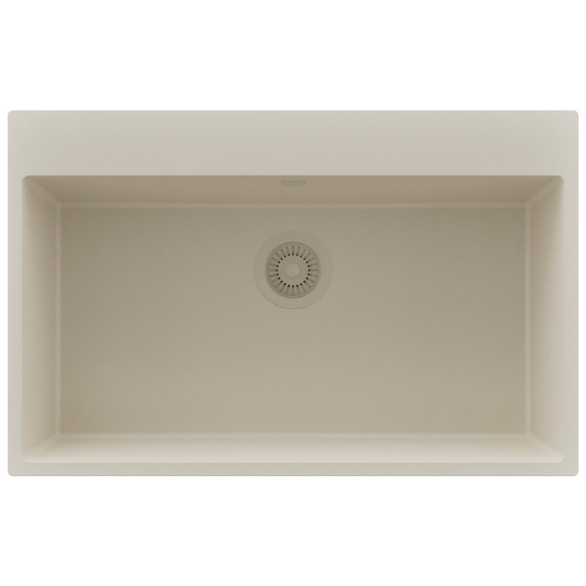 SPÜLBECKEN Riga, 2-er set Alles Beige 78/50 cm, 1 Becken + Ablauf-Set ab 80er Unterschrank - Beige, Kunststoff (78/20/50cm) - Primagran