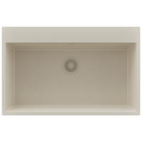SPÜLBECKEN Riga, 2-er set Alles Beige 78/50 cm, 1 Becken + Ablauf-Set ab 80er Unterschrank - Beige, Kunststoff (78/20/50cm) - Primagran