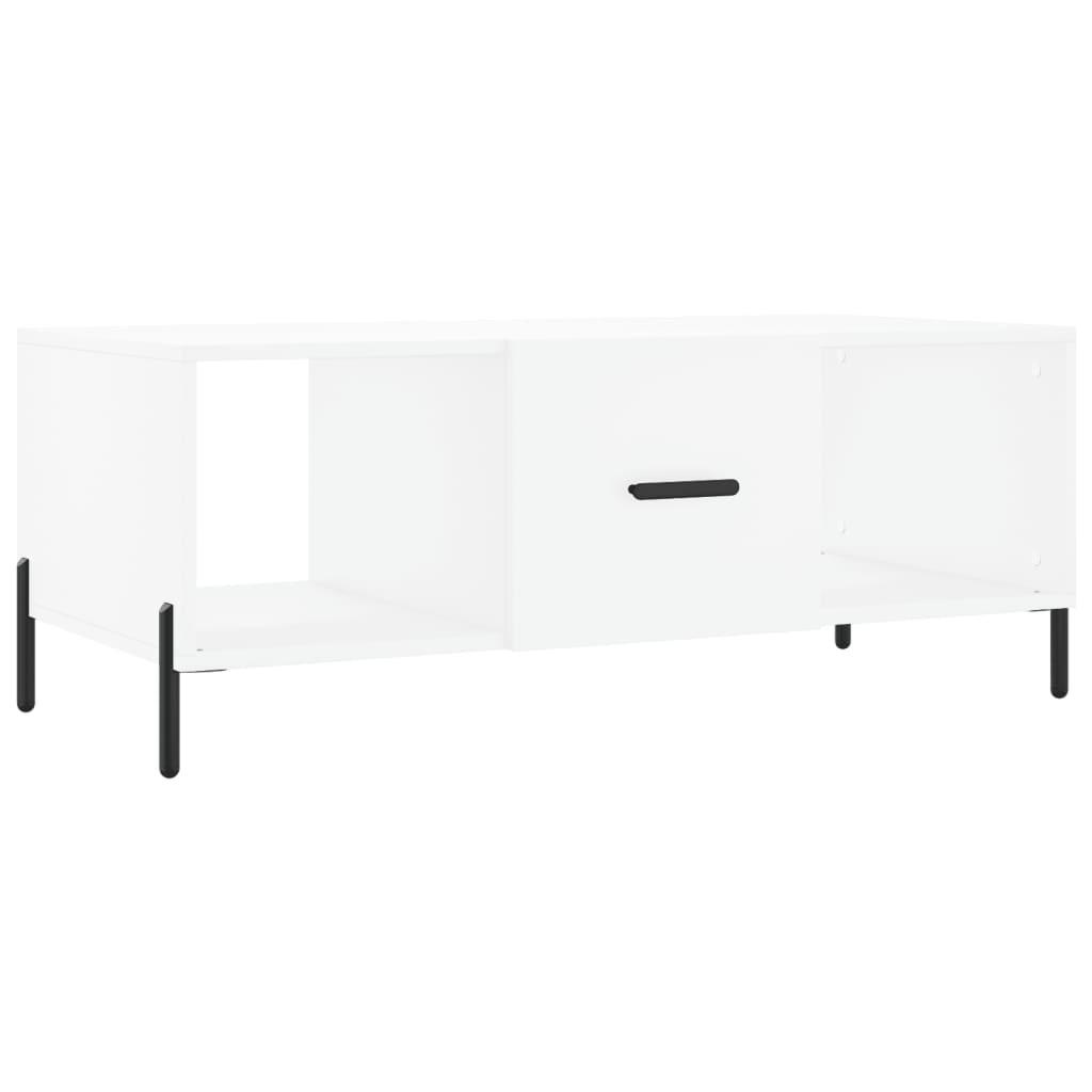 COUCHTISCH Weiß 102x50x40 cm Holzwerkstoff - Weiß, Holzwerkstoff (102/50/40cm) - furnicato