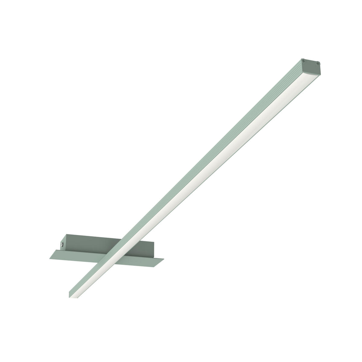 LED-DECKENLEUCHTE - Grün, Metall (2/100/2cm) - Lumicom