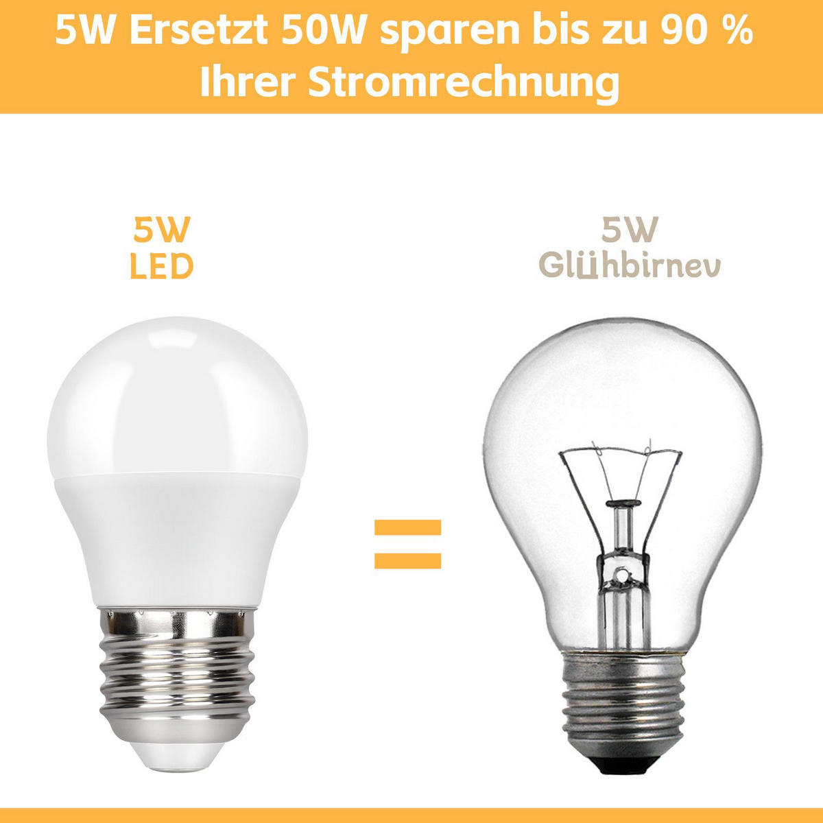 LEUCHTMITTEL Phosmorix 4.5/4.5/7.9 cm - Weiß, Kunststoff (4.5/7.9cm) - ZMH