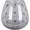 TEELICHTHALTER Glas 14 cm - Grau, Glas (14/14cm) - Home Styling Collection