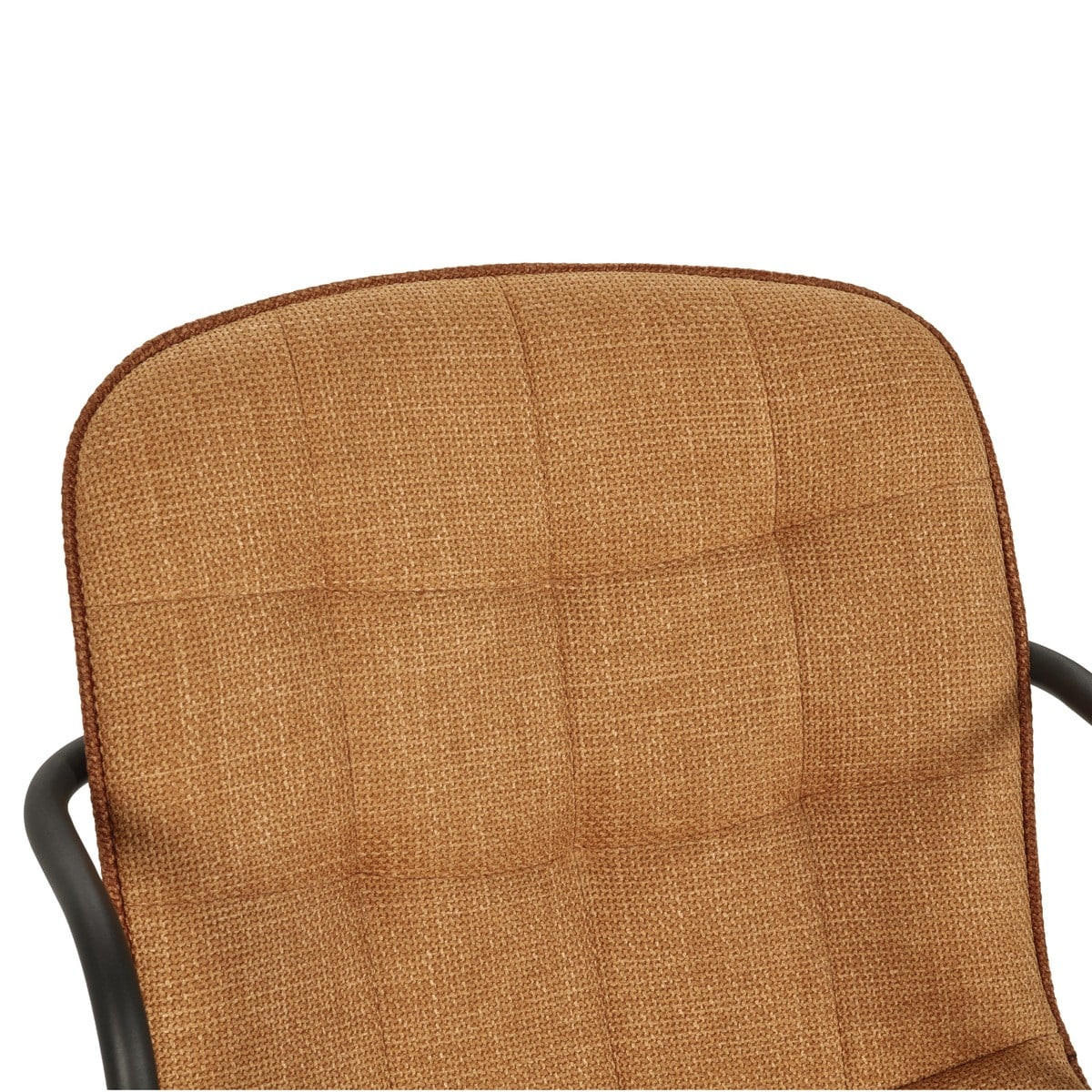STÜHLE 4er-Set aus Stoff mit Metallbeinen 59/46/51 cm - Terracotta, Textil (59/46/75cm) - Calicosy