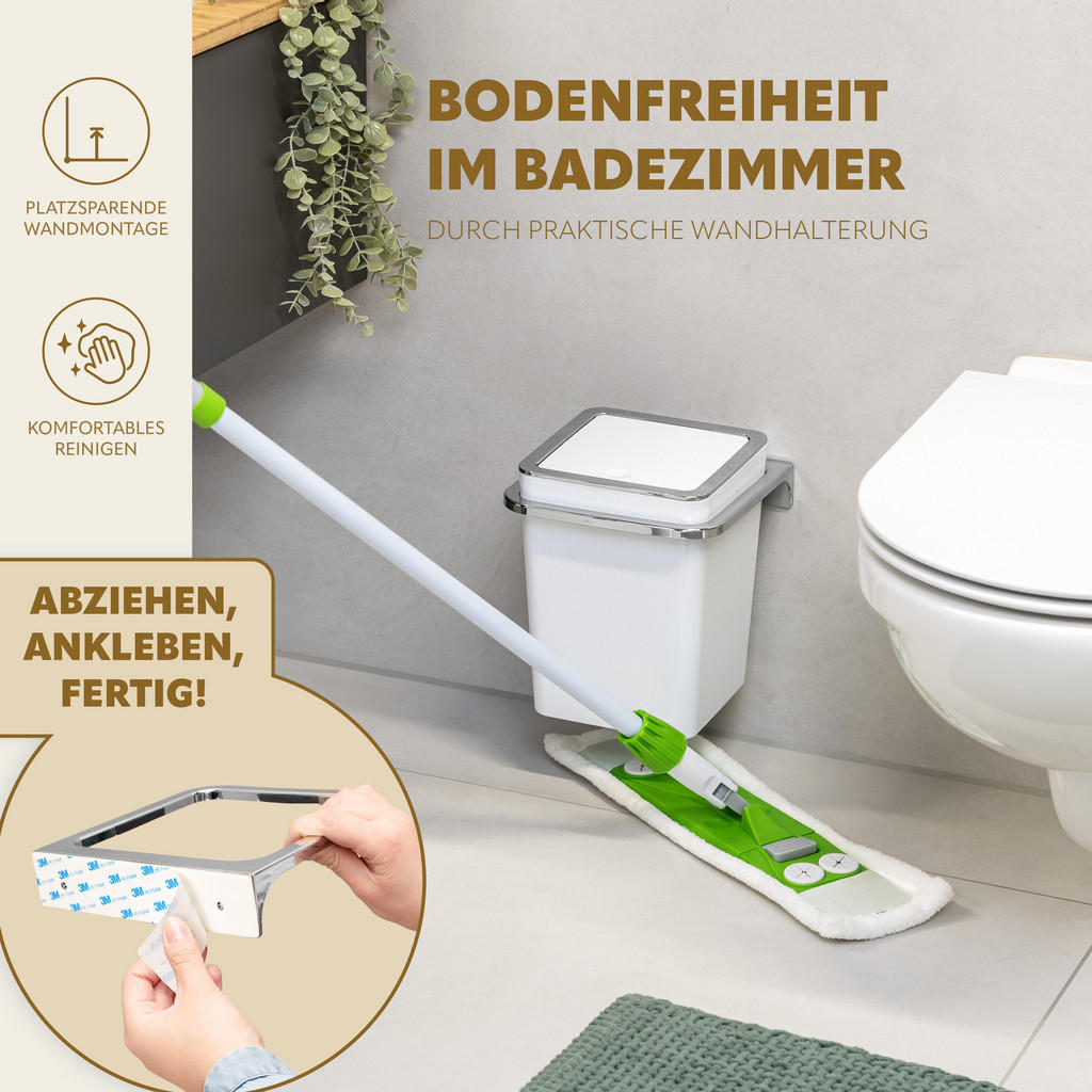 Thumbnail - bremermann Bad-Set, Weiß, Kunststoff, 10x36.5x10 cm, Badaccessoires