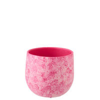 BLUMENTOPF RW Rosa - Pink, Keramik (23/20cm) - J-Line
