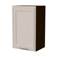 HÄNGESCHRANK Salo W2/45 Lava / Kaschmir Matt 45 / 32,5 / 72cm - Kaschmir/Dunkelgrau, Holz/Holzwerkstoff (45/72/32.5cm) - Feldmann-Wohnen