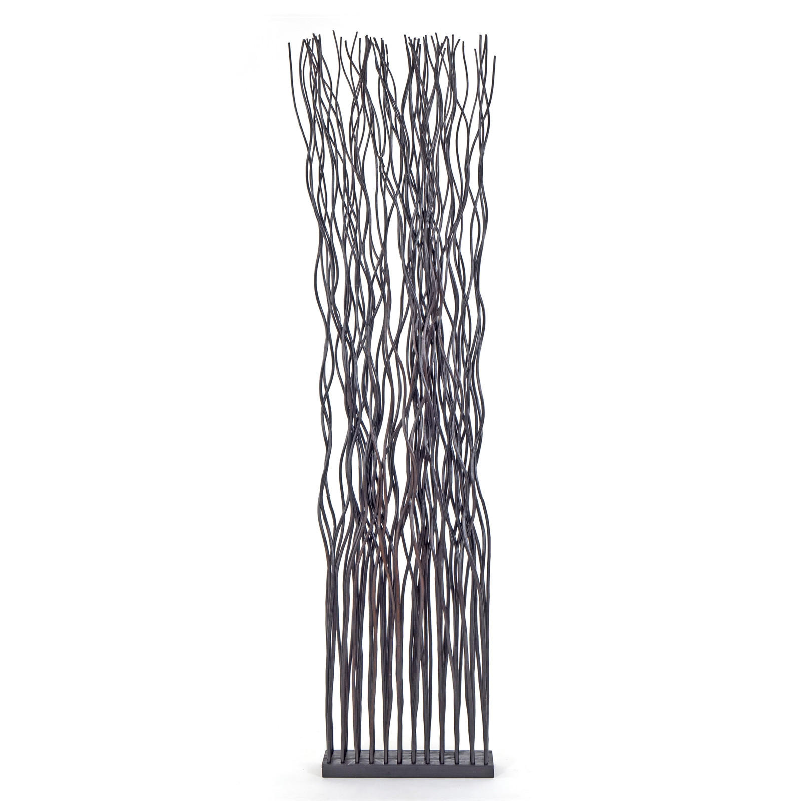 RAUMTEILER WAVE Weidenzweige braun - Braun, Naturmaterialien (40/170/12cm) - DESIGN DELIGHTS