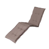 LIEGENAUFLAGE Panama 200/65 cm - Cappuccino, Textil (60/7/200cm) - Madison