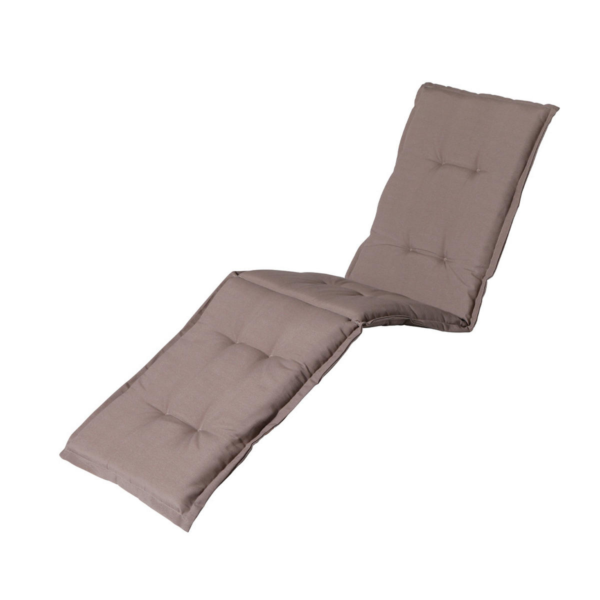 LIEGENAUFLAGE Panama 200/65 cm - Cappuccino, Textil (60/7/200cm) - Madison