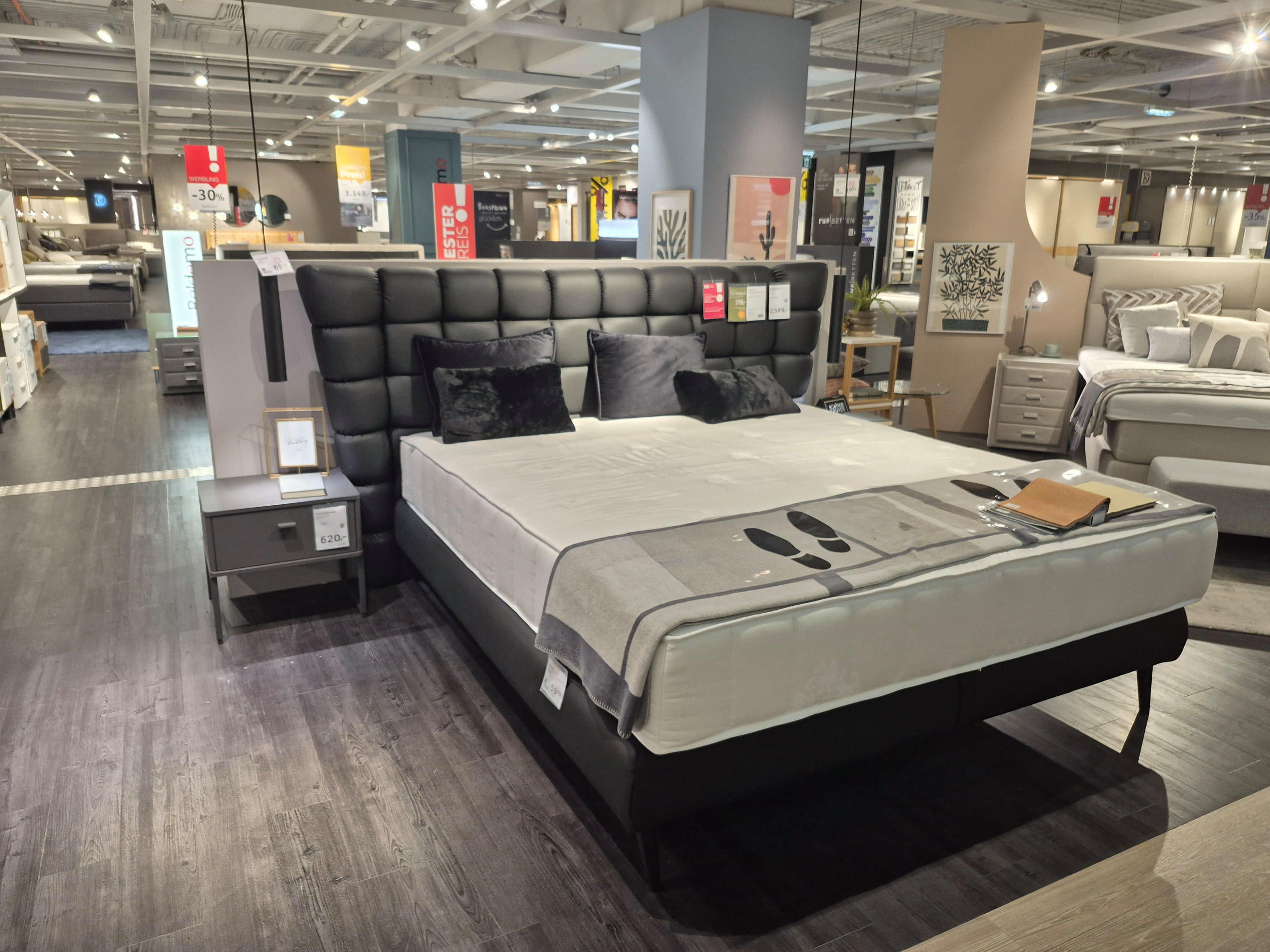 Boxspringbett Modell Inferno - Esposa