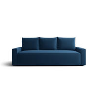 SOFA mit Schlaffunktion SAVIO Poso 05 - Dunkelblau, Textil (232/90/90cm) - Bedante