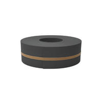 SICHTSCHUTZSTREIFEN Rille Halbe Rolle für Doppelstabmatten Anthrazit 50m - Anthrazit, Kunststoff (5000/9.5cm) - ZAUN|ZU