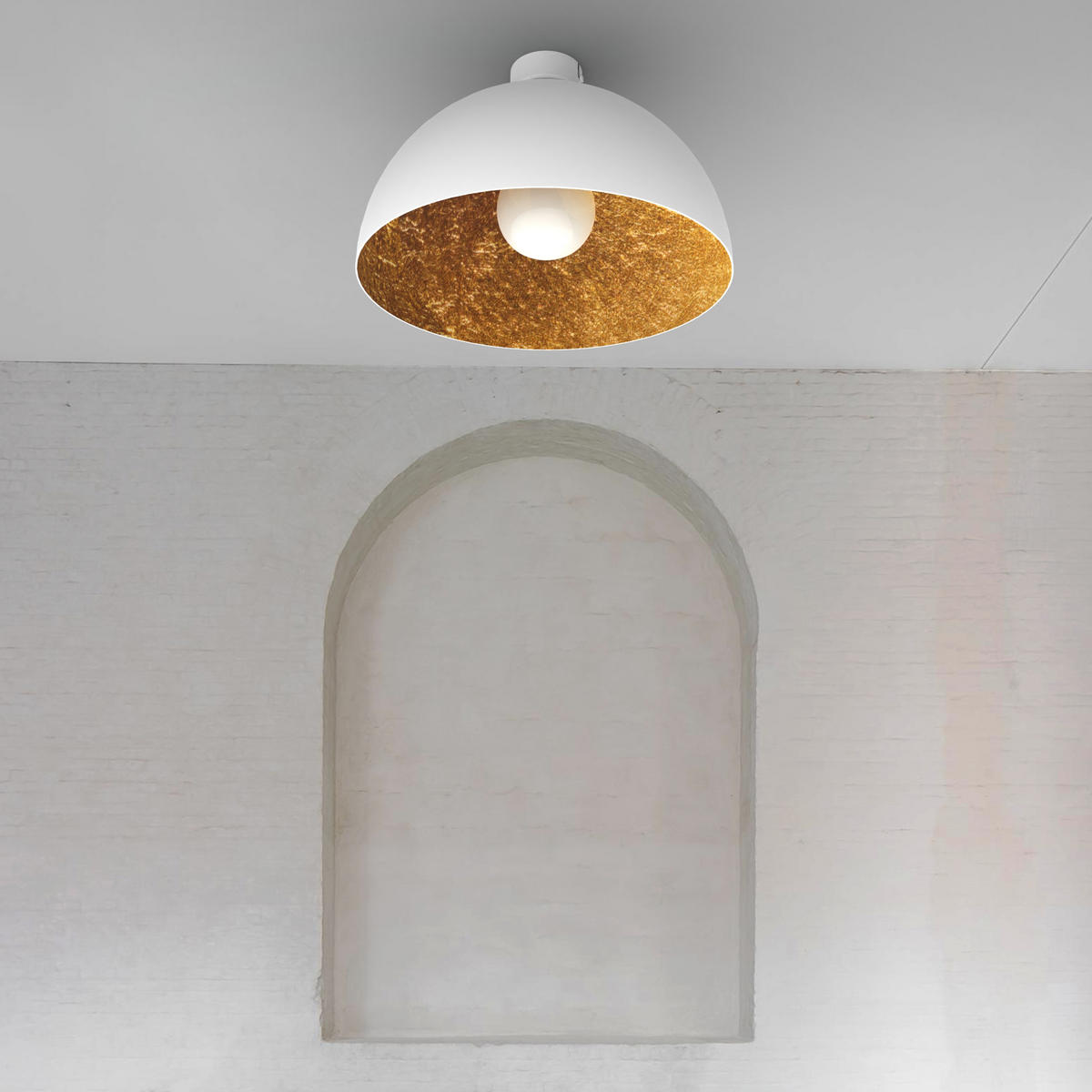 DECKENLEUCHTE - Kupferfarben, Metall (60/60/30cm) - Lumicom