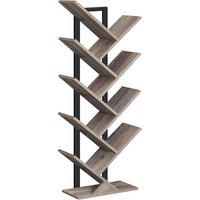 BÜCHERREGAL Baumform Greige 34 x 20 x 116 cm - Multicolor, Holzwerkstoff (34/116/20cm)