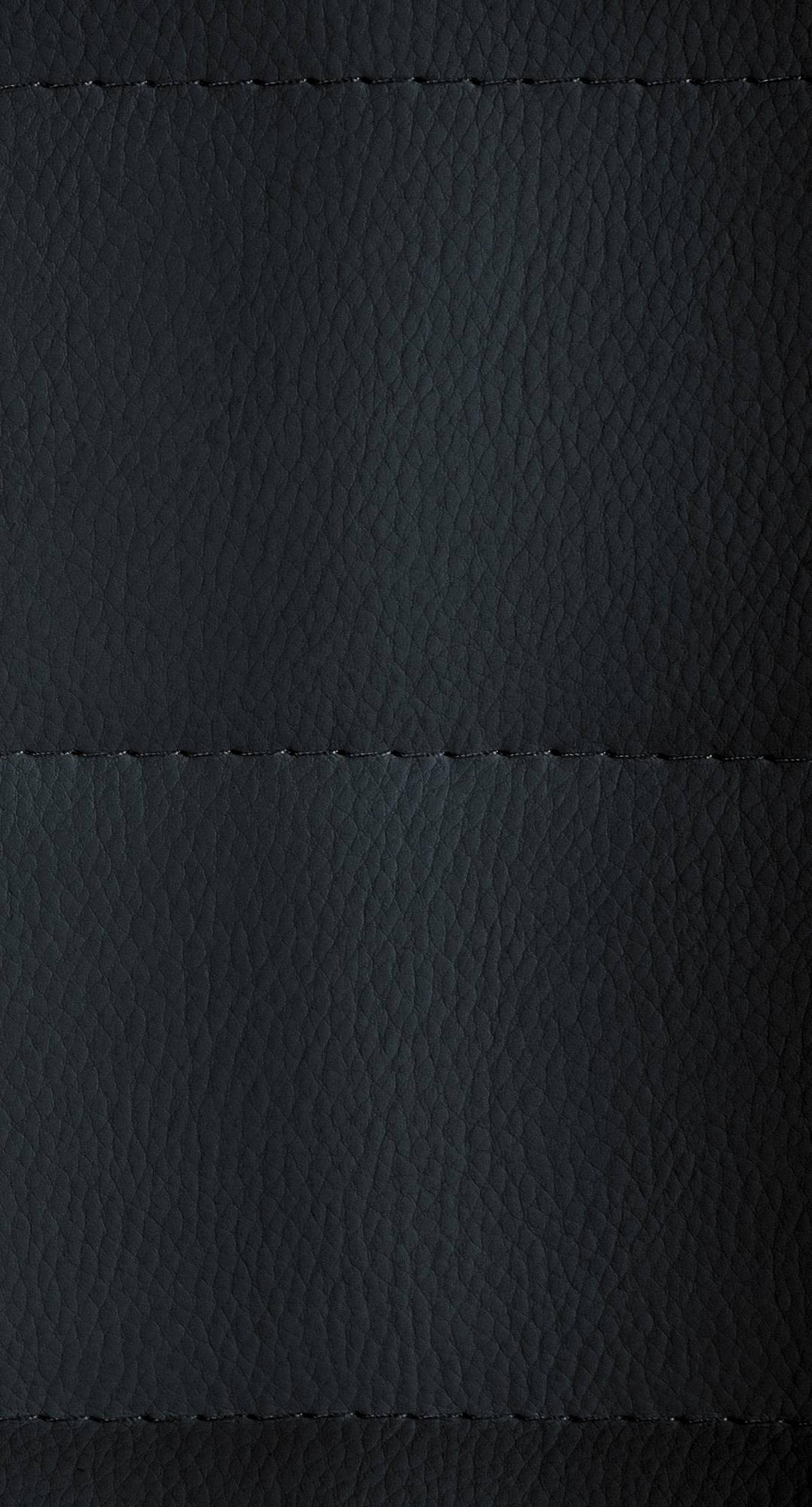 BARHOCKER 2er Set Lederlook schwarz - Schwarz, Textil/Metall (45/89/46cm) - CLP