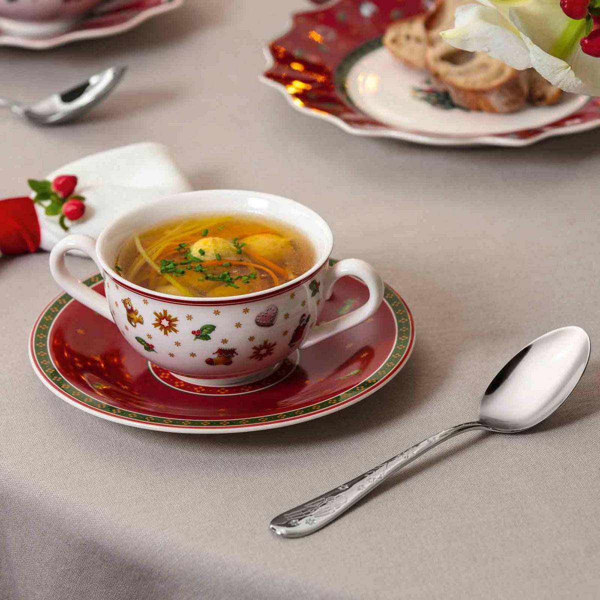SUPPENTASSE MIT UNTERTASSE Toy's Delight bunt 250 ml 2er Set - Multicolor, Keramik (19/8.8/19cm) - Villeroy & Boch