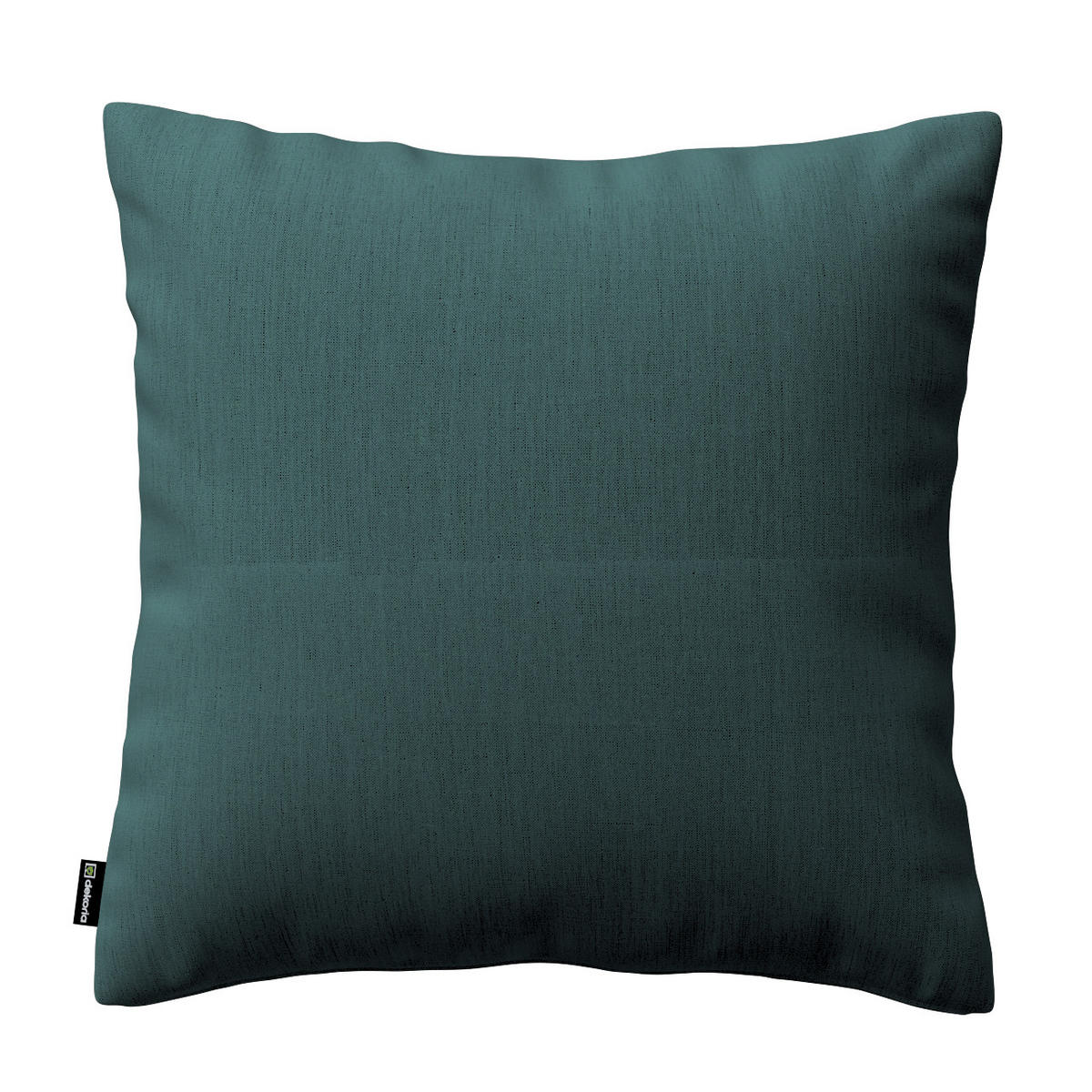 KISSENHÜLLE Leinen smaragdgrün, 43x43 cm - Smaragdgrün, Textil (43/43cm) - Dekoria