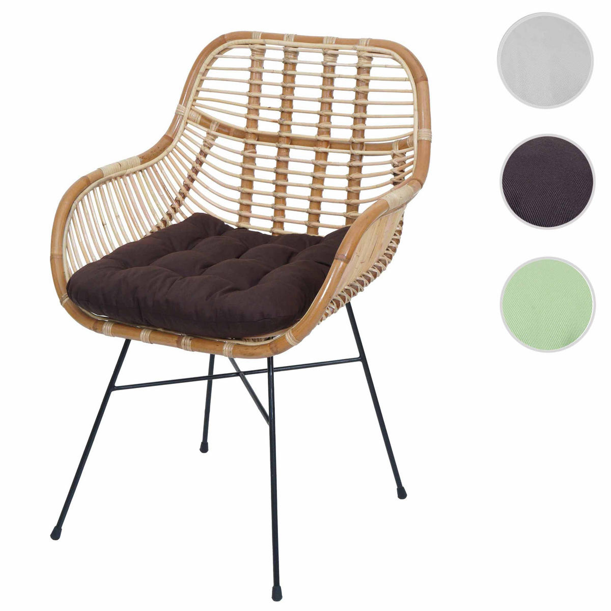 ESSZIMMERSTUHL Braun - Braun, Holz (66/93/58cm) - MCW