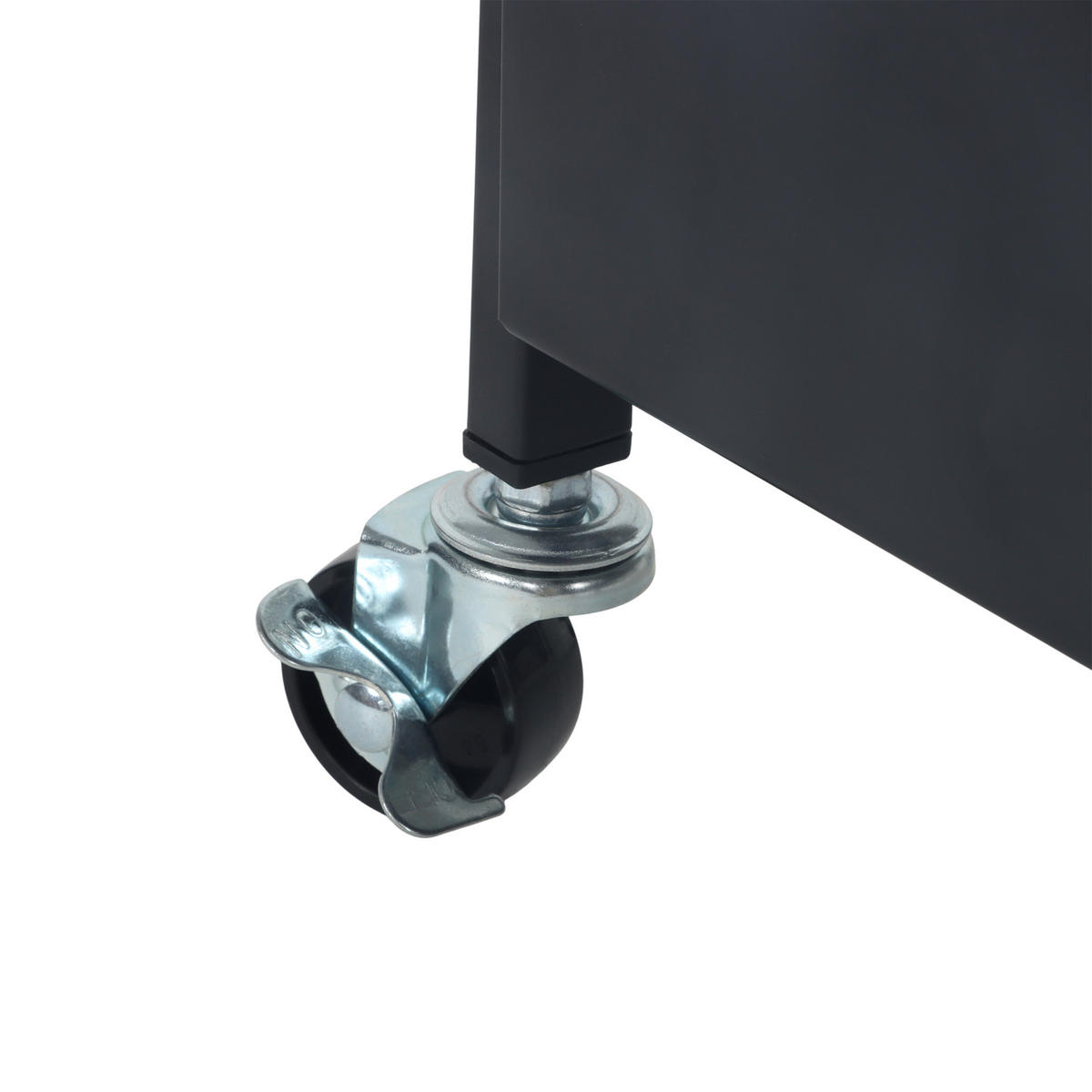 NISCHENWAGEN - Schwarz, Metall (20/85/50cm) - Relaxdays