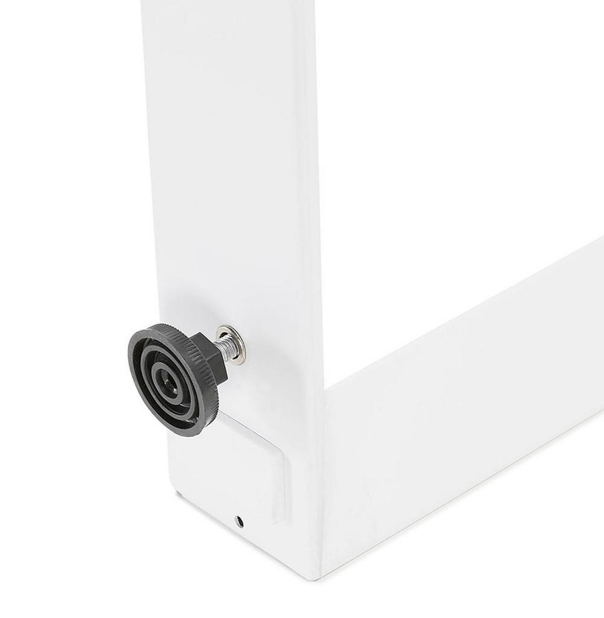 ECKSCHREIBTISCH L-Form Platzsparend Für Großraumbüro XERAL, Weiß 170x160x74,8 cm - Weiß, Holzwerkstoff/Metall (160/170/75cm) - KADIMA DESIGN