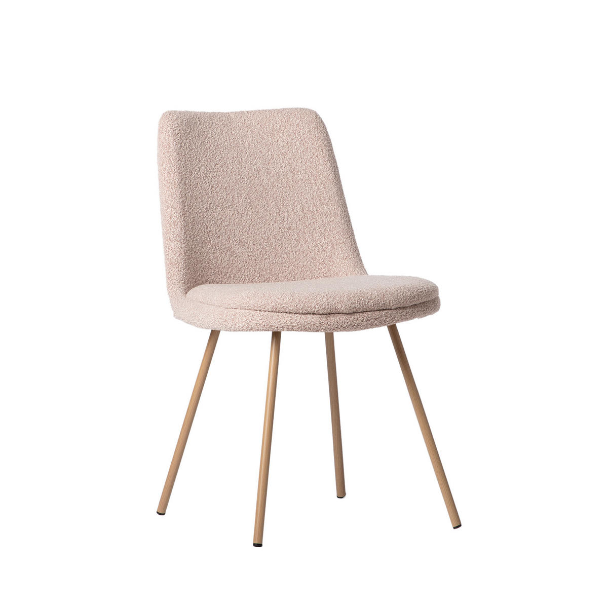 ESSZIMMERSTUHL Tera Rosa 46 cm x 83 cm - Pink, Textil (46/83/61cm)