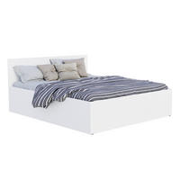 STAURAUMBETT Panama - Weiß, Holzwerkstoff/Metall (140/200cm) - FDM