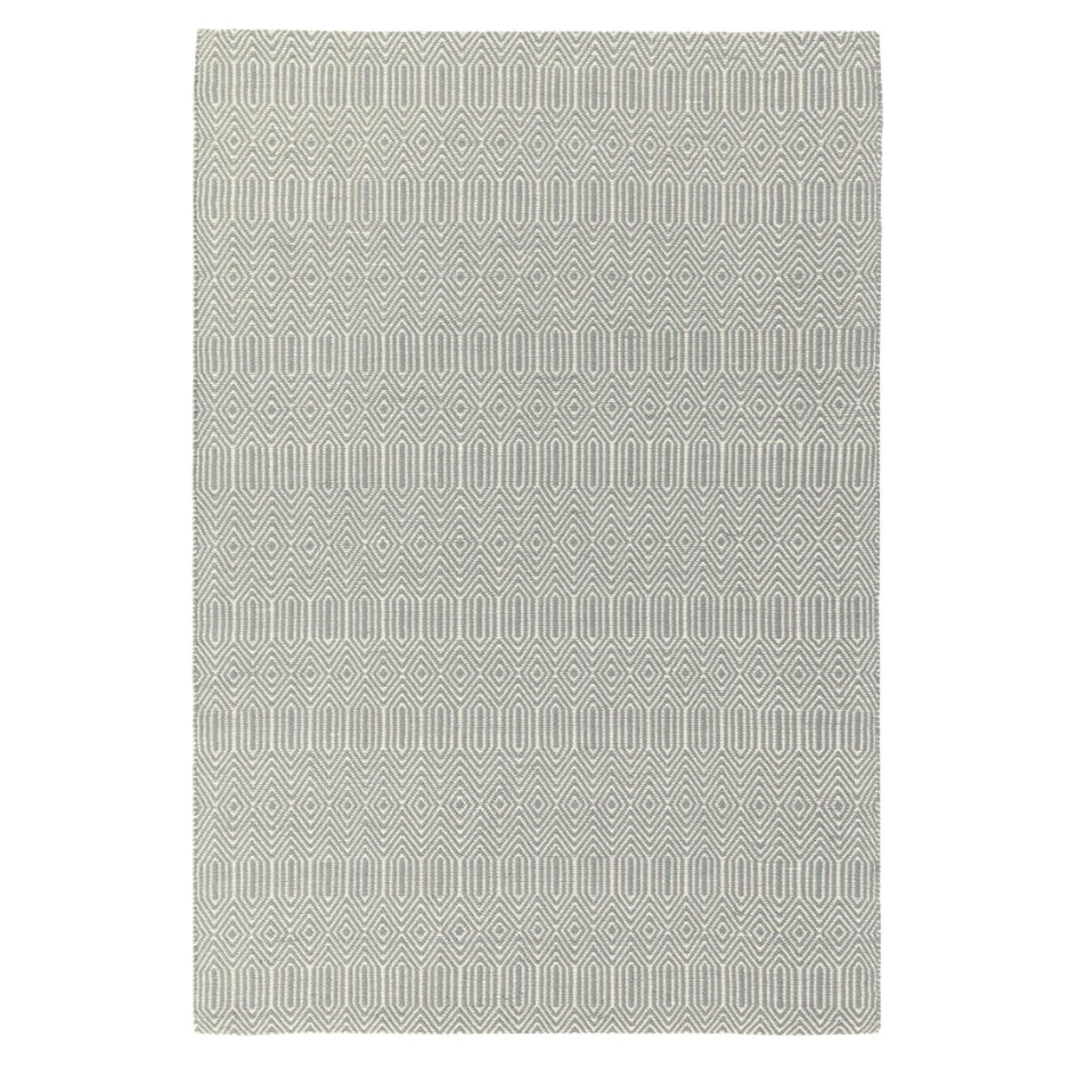 TEPPICH Handgewebter aus Wolle und Baumwolle im Berber-Stil SILWAN Grau 200 x 300 cm - Grau, Naturmaterialien (200/300cm) - Novatrend