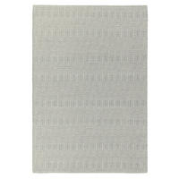 TEPPICH Handgewebter aus Wolle und Baumwolle im Berber-Stil SILWAN Grau 200 x 300 cm - Grau, Naturmaterialien (200/300cm) - Novatrend