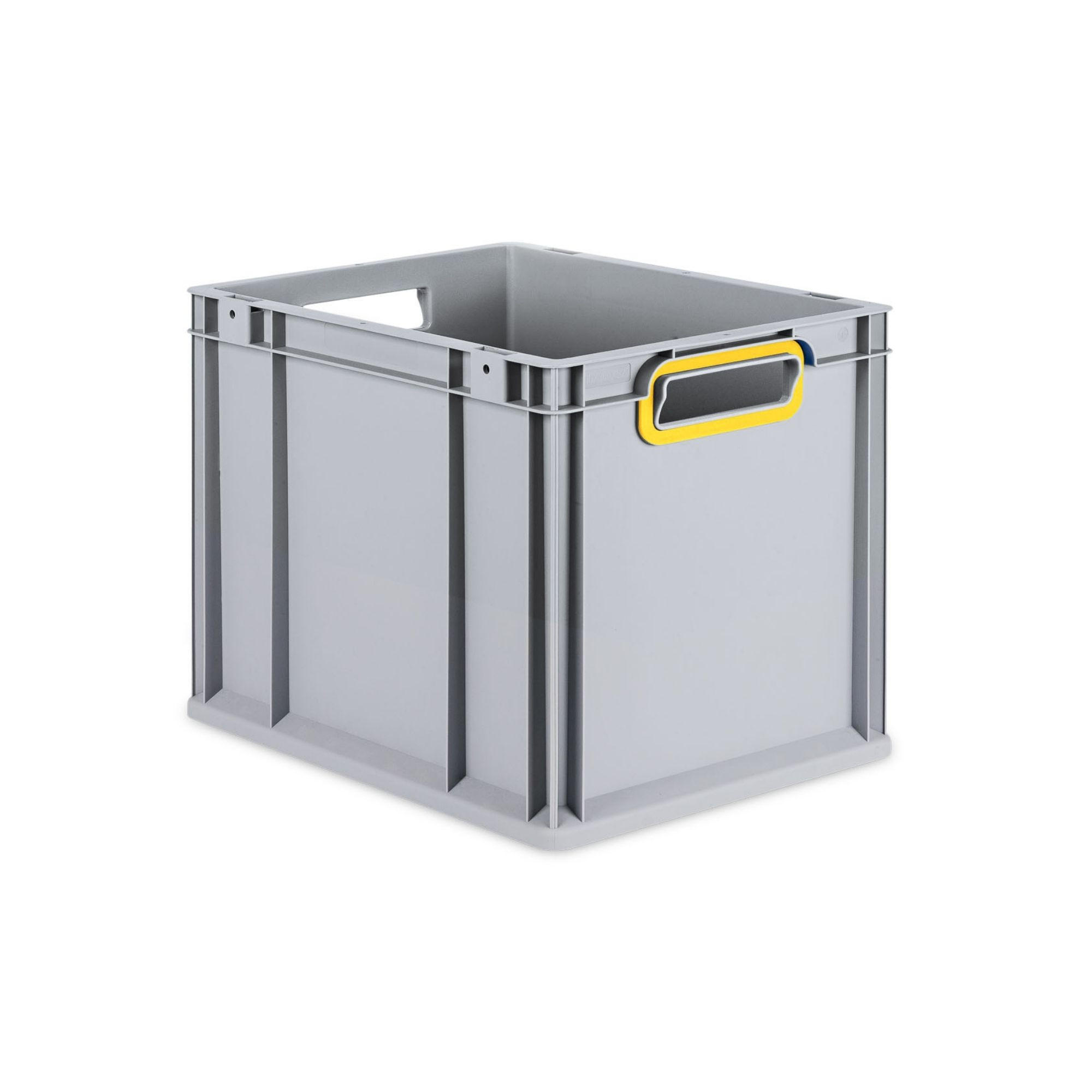 EUROBOX Nextgen Color 32x30x40cm 30 Liter Griffe Gelb Offen - Gelb, Kunststoff (30/32/40cm) - PROREGAL