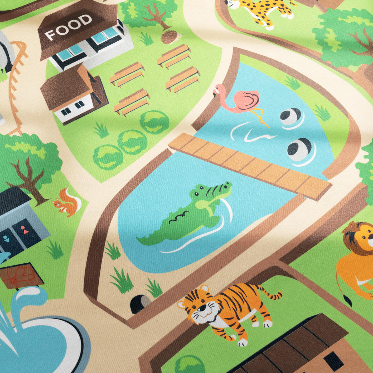 KINDERTEPPICH 160/160 cm Bino 563 - Beige, Textil (160/160cm) - Paco Home