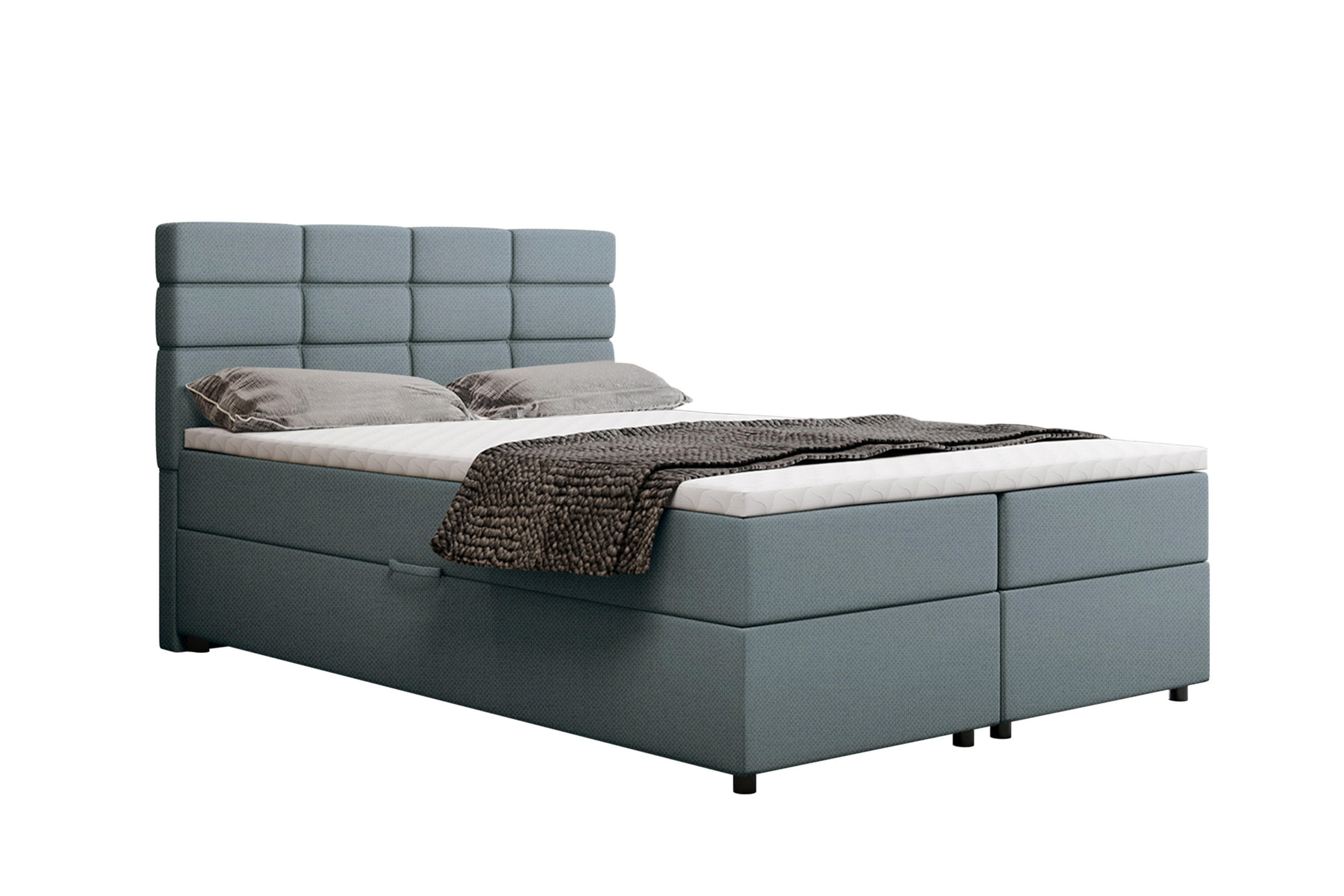 Homesy Boxbett Dunkelblau 140x200 cm
