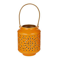 LATERNE Blue Marocco 12,5 cm - Orange, Metall (10/13/10cm) - Butlers