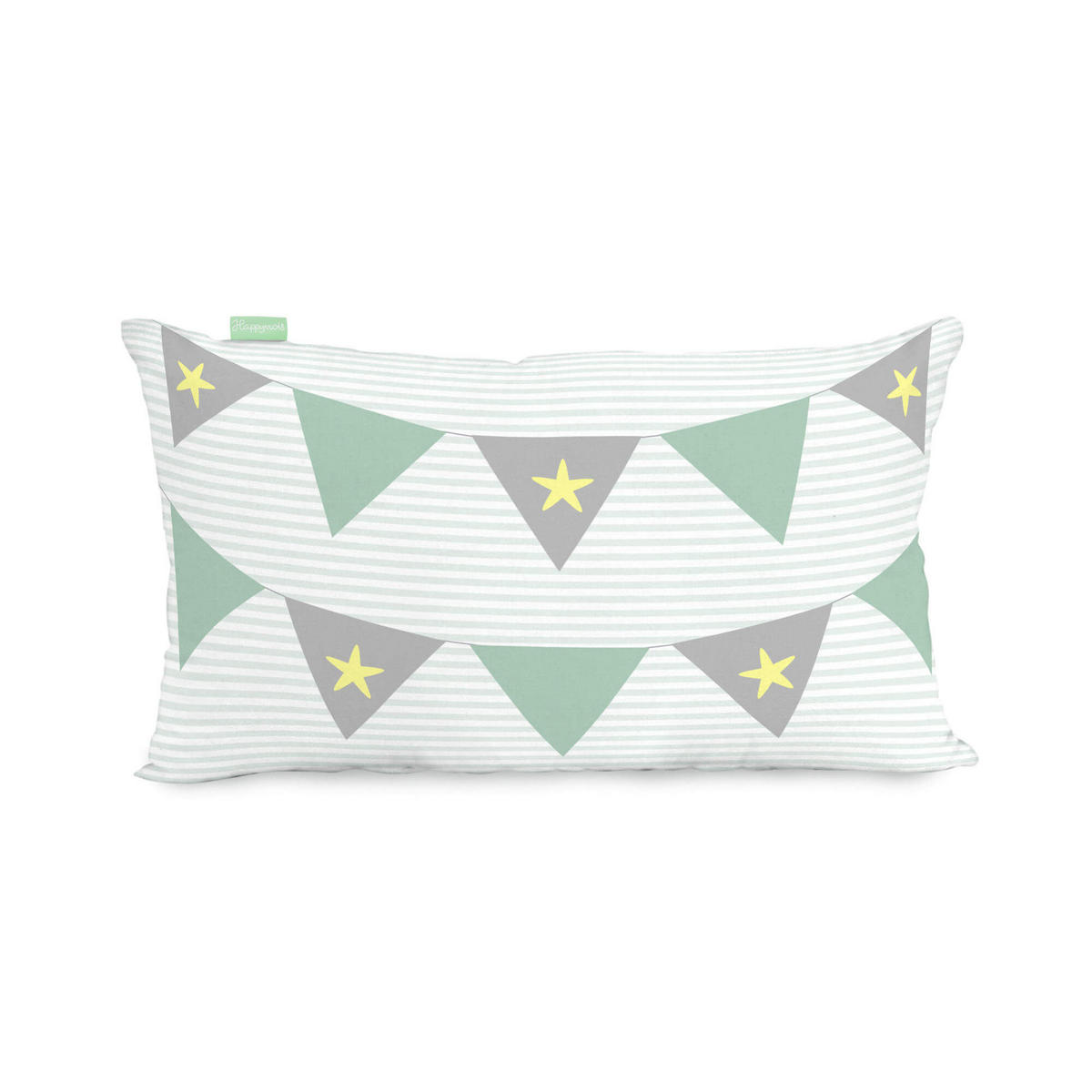 KISSENBEZUG air balloon 50x30 cm mehrfarbig - Multicolor, Textil (50/30cm) - Happy Friday