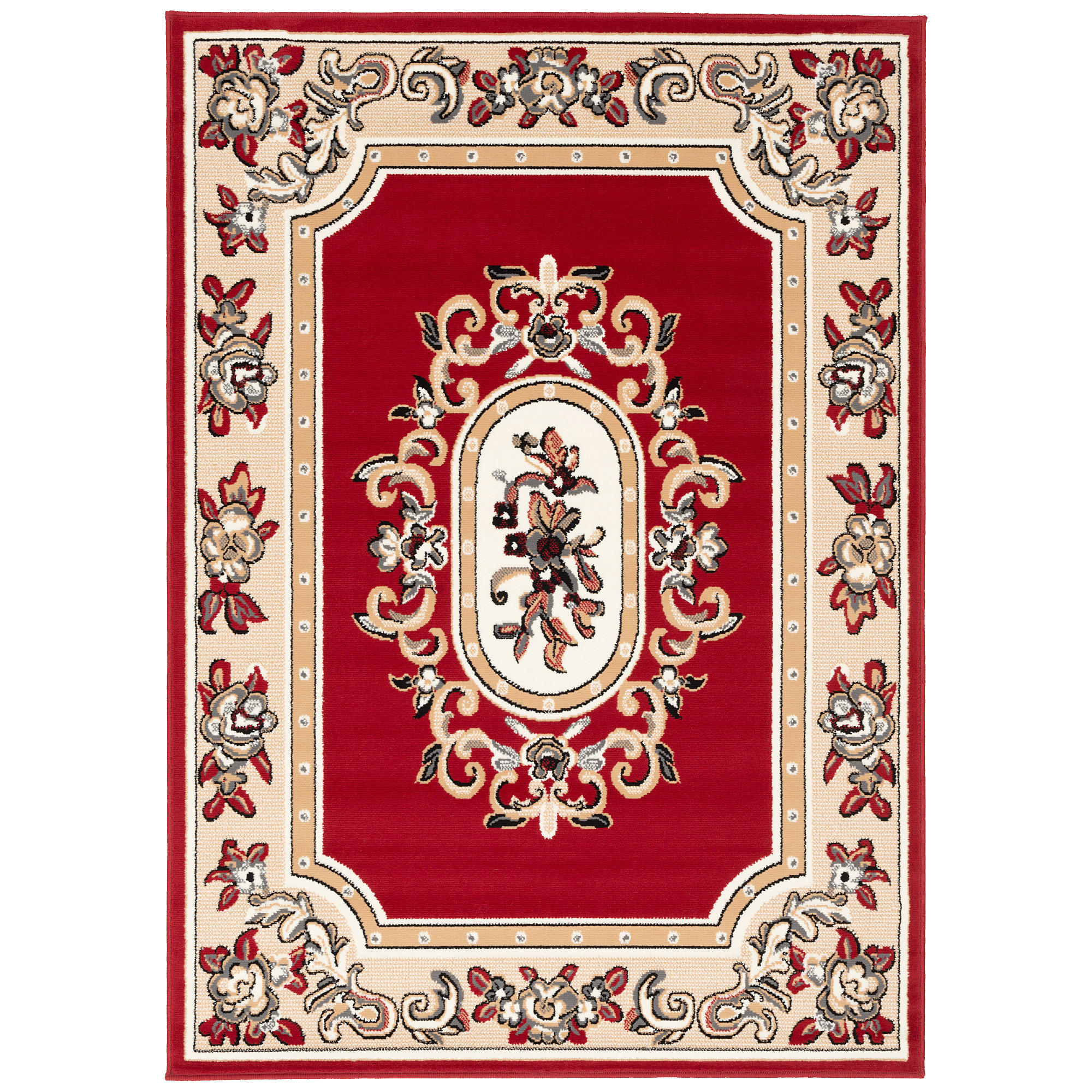 ORIENT VELOURS TEPPICH TRENDLINE - Rot, Textil (140/200cm) - Pergamon