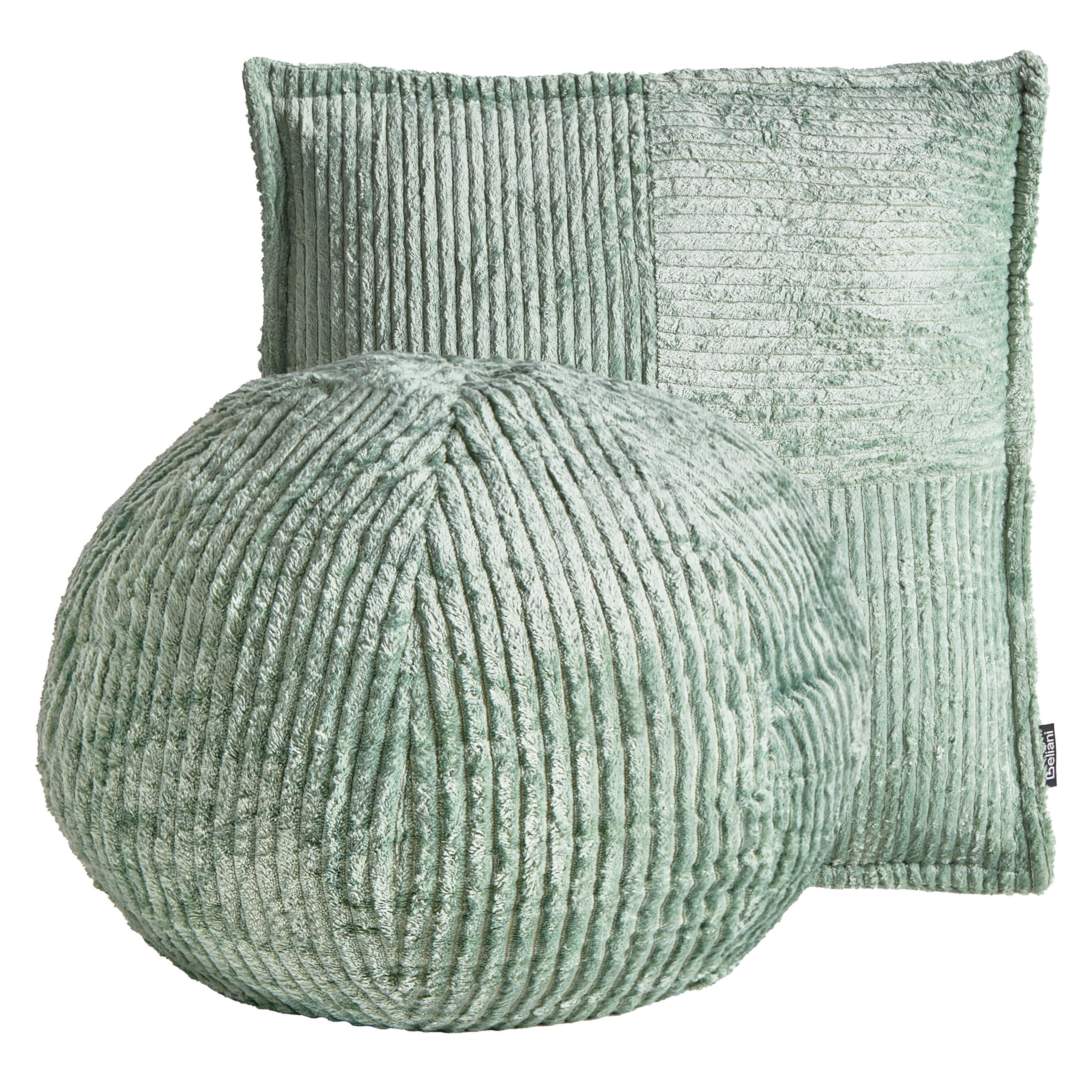 PERNĂ DECORATIVĂ set de 2 verde 45/45 cm Maranta