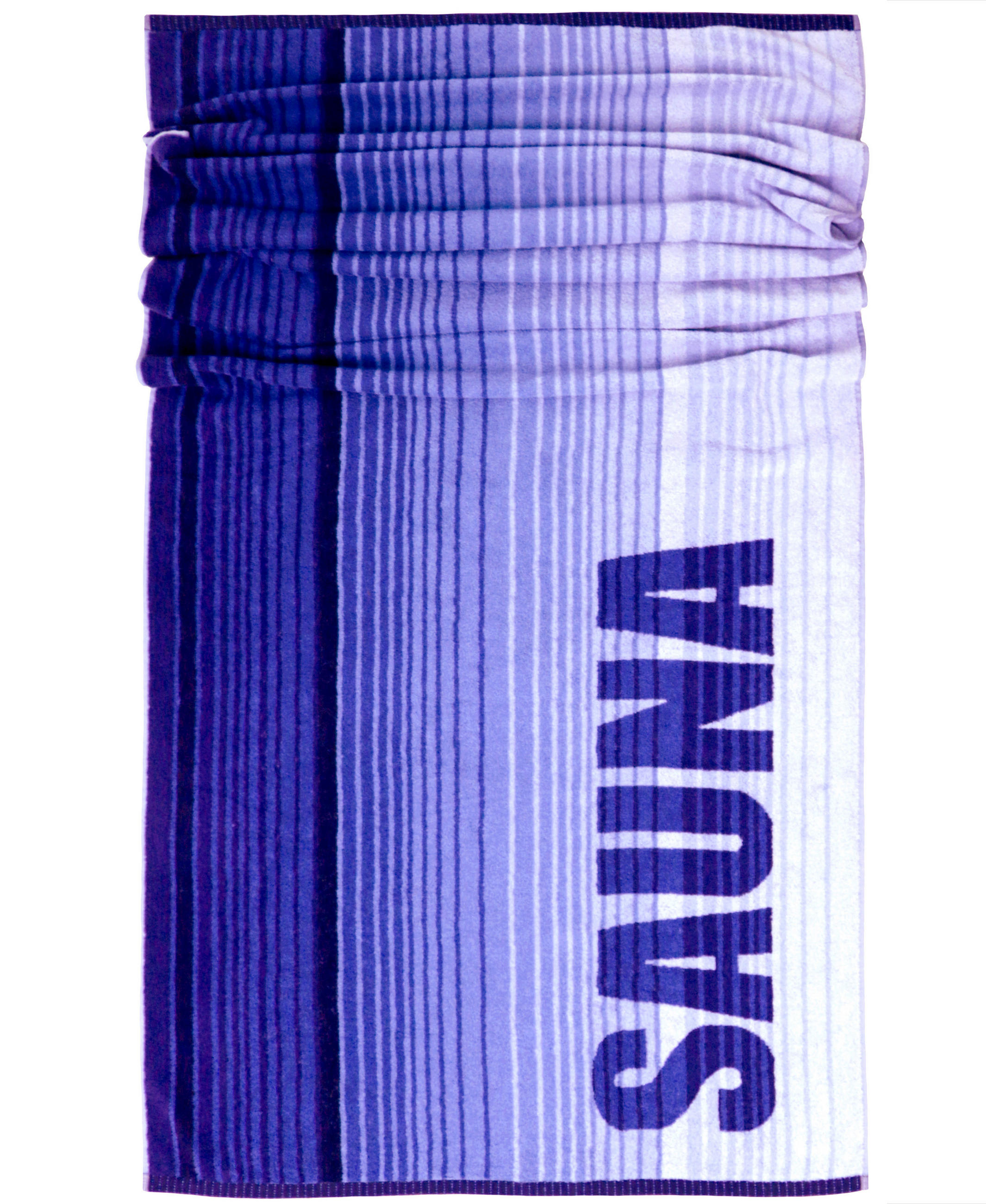 SAUNAHANDTUCH Oslo Hellblau – Blau 85x200 cm - Blau/Hellblau, Textil (85/200cm) - Lashuma