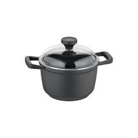 KOCHTOPF Edition 100 mit Deckel, Aluguss, Schwarz, 20 cm - Schwarz, Metall (26.5/26.5/12.5cm) - Berndes