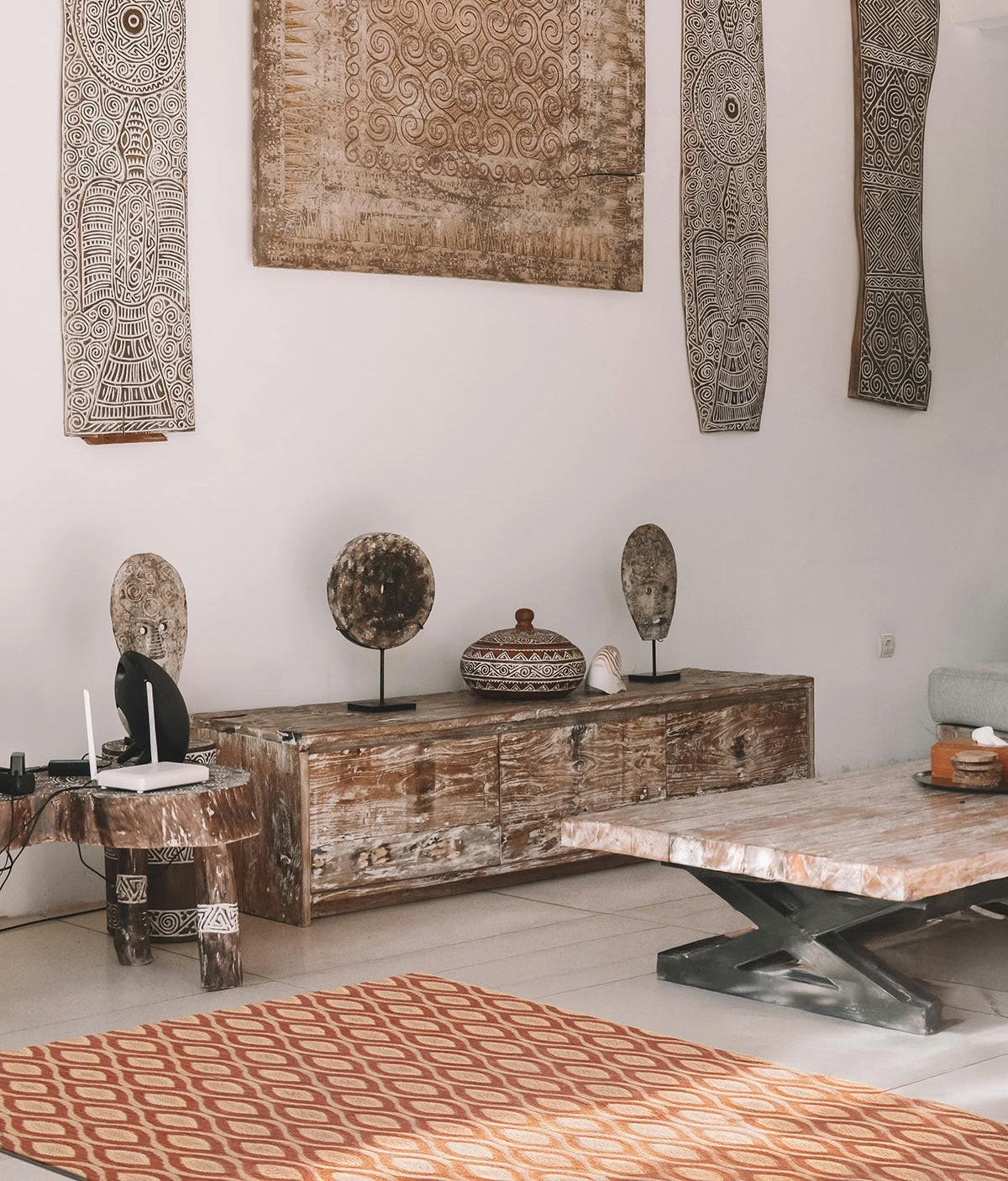 TEPPICH Indoor Outdoor elegant terracotta - Terracotta, Textil (160/230cm) - AFK Living