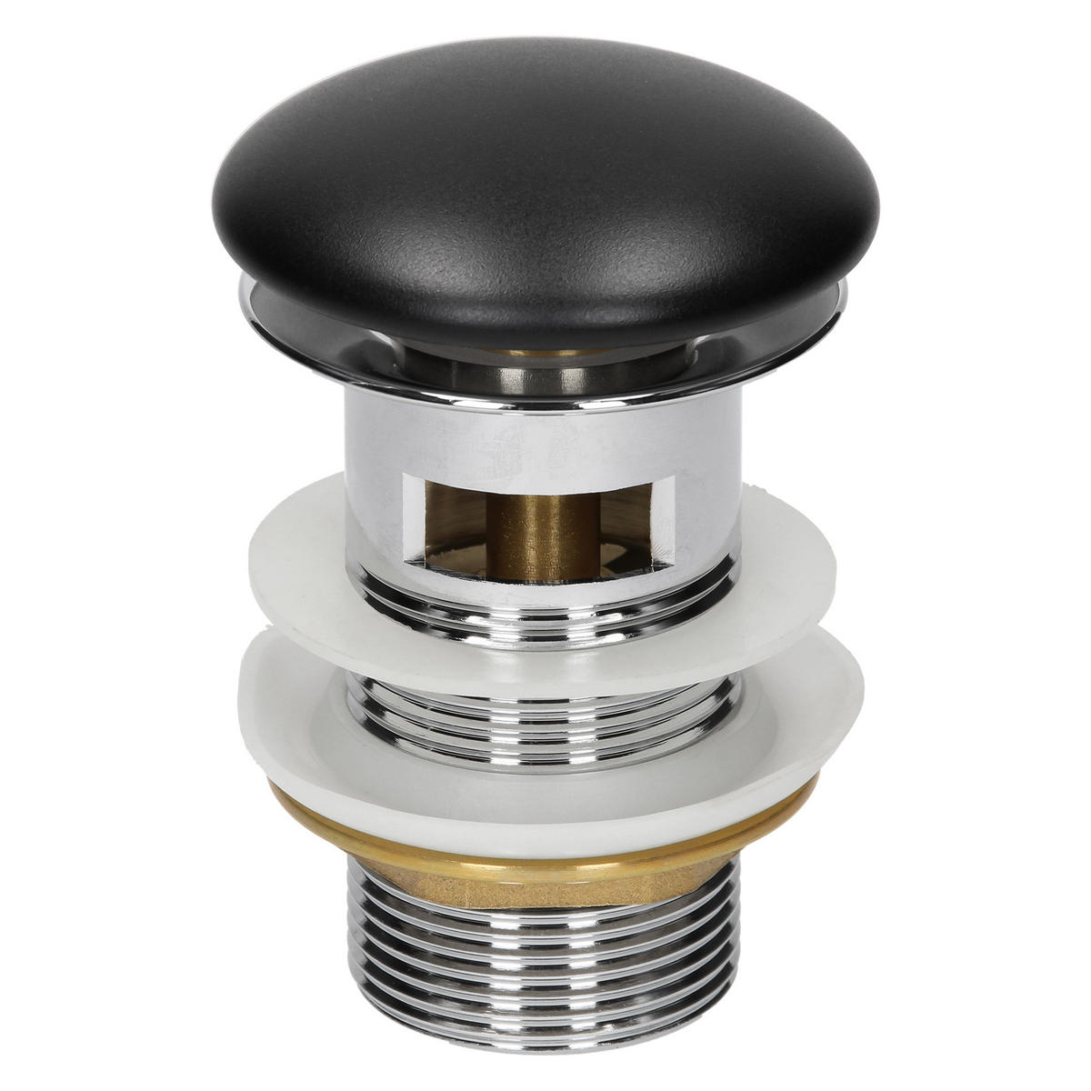 WASCHBECKEN - Schwarz, Keramik (33/13/33cm) - ML-DESIGN