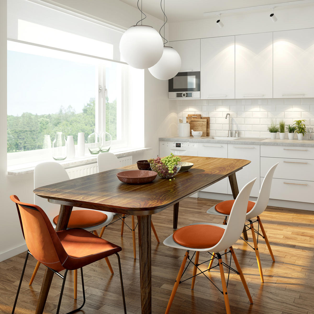 SITZKISSEN zum Wenden Filz und Kunstleder 6er Set - Dunkelgrau, Textil (35/35/3cm) - Miqio Design