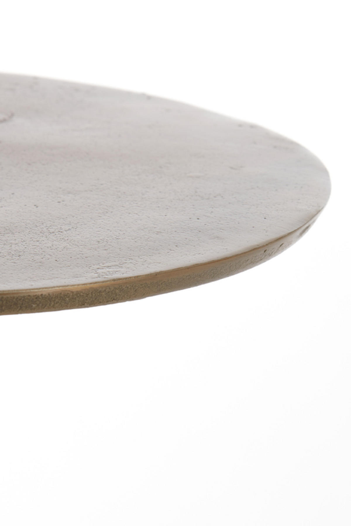 BEISTELLTISCH Dimphy Bronze Ø35/50 cm - Bronzefarben, Metall (35/35/50cm) - Light & Living