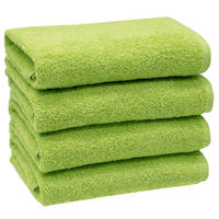 HANDTÜCHER, 4er-Set, 50x100 cm, 100% Baumwolle, Grün - Limette, Textil (50/100cm) - Zollner
