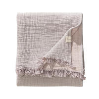 BAUMWOLLDECKE Lilo Lila 130x170 cm - Lila, Textil (130/170cm) - Lytte