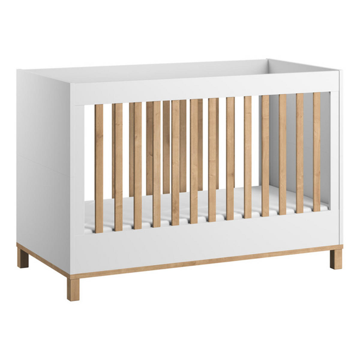 BABYZIMMER 2-teilig weiß - Weiß, Holzwerkstoff (144.5/98.5/75cm) - Petits-meubles