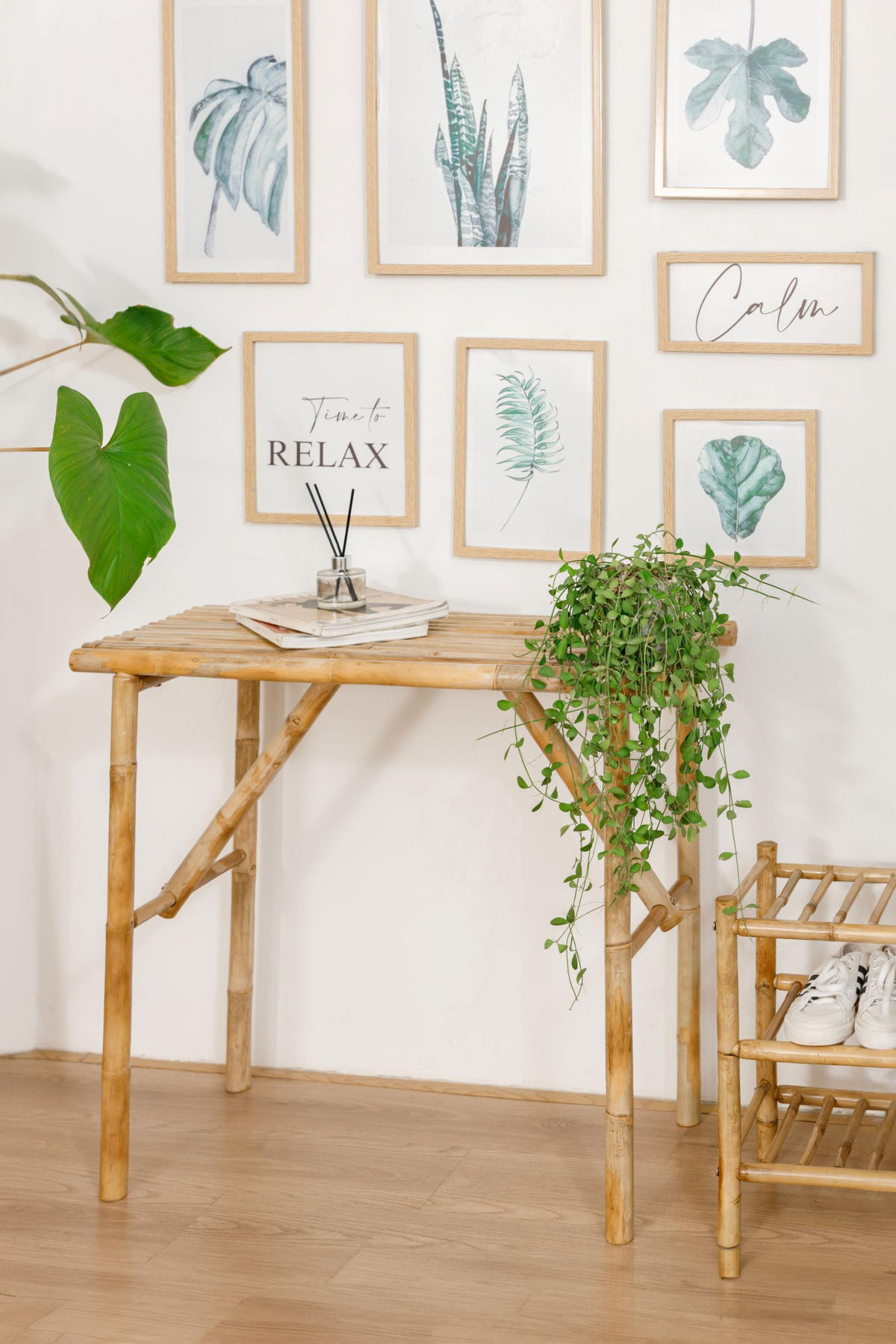 KONSOLENTISCH Rechteckig Braun 80 x 42 x 79 cm - Braun, Holz (90/90/75.5cm) - Nordlys