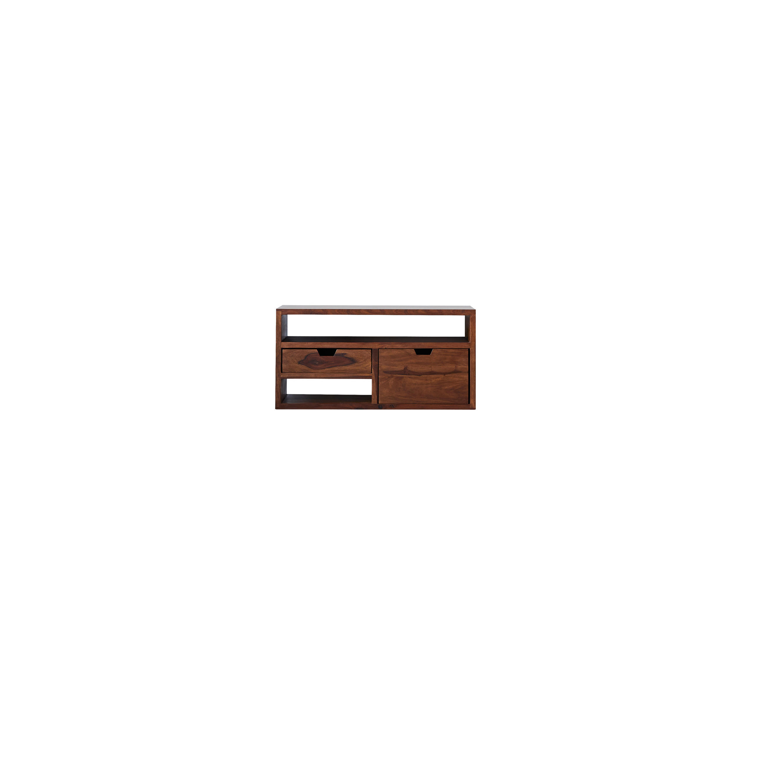Tikamoon Tv-Schrank Braun 84x42x32 cm