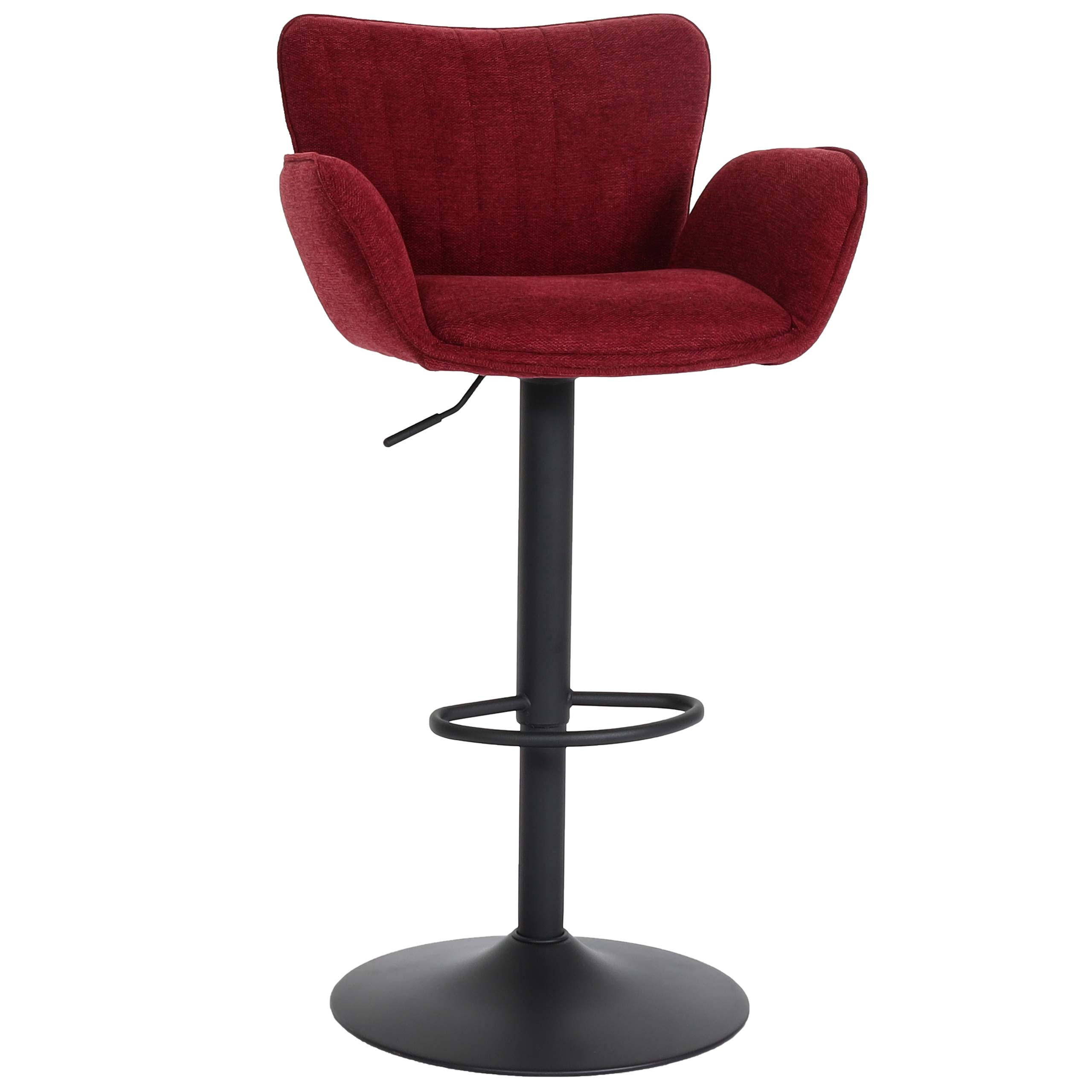 BAROVÁ ŽIDLE Bordeaux - bordeaux, textil (50/110/45cm) - MCW