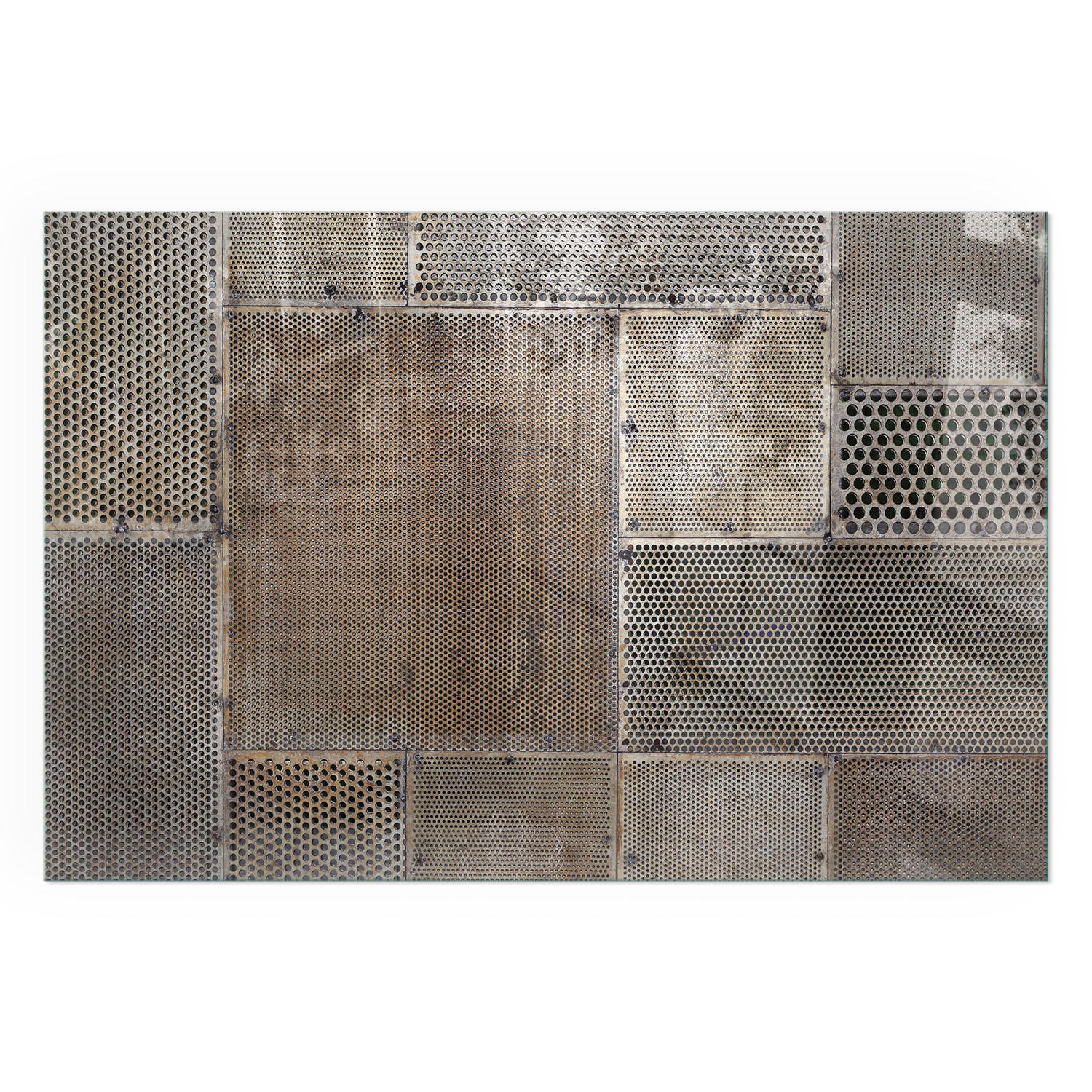 GLASPLATTE für Kamin 120x80 cm - Beige, Glas (120/80/0.4cm) - TULUP