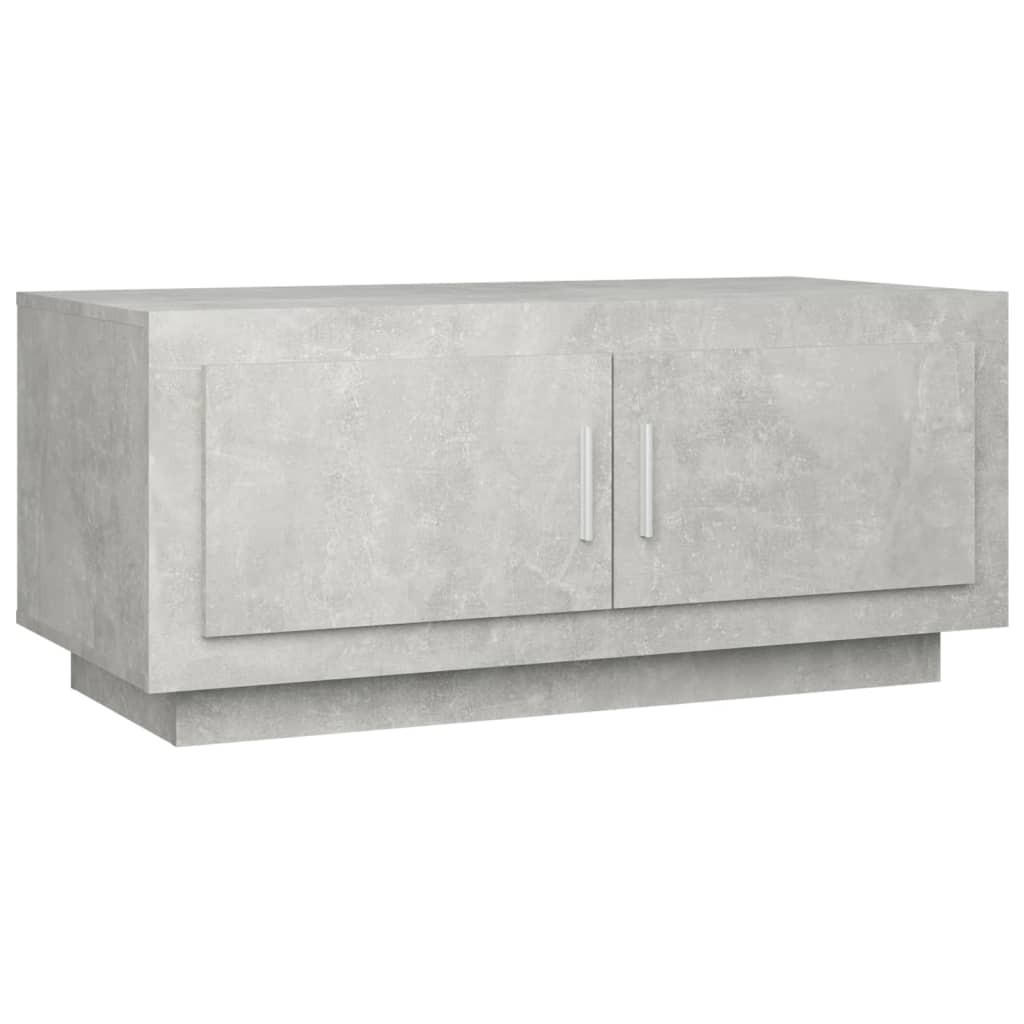 COUCHTISCH Betongrau 102x50x45 cm Holzwerkstoff - Grau, Holzwerkstoff (102/50/45cm) - furnicato