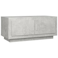 COUCHTISCH Betongrau 102x50x45 cm Holzwerkstoff - Grau, Holzwerkstoff (102/50/45cm) - furnicato